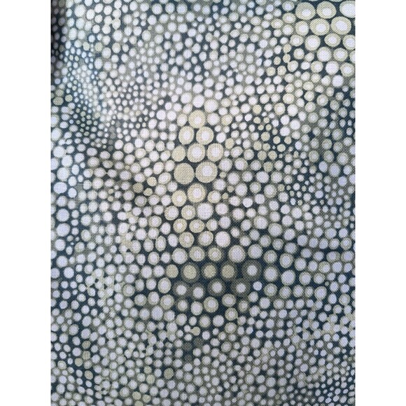 Pierre Deux Fabric Remnant Green "Galuchat" Collection Made in France - Picture 4 of 4